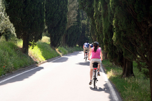 Cycling in Chianti