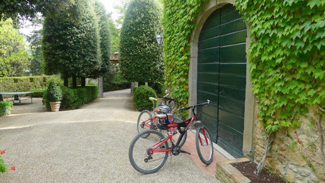 Villa le Barone: cycling  in Chianti