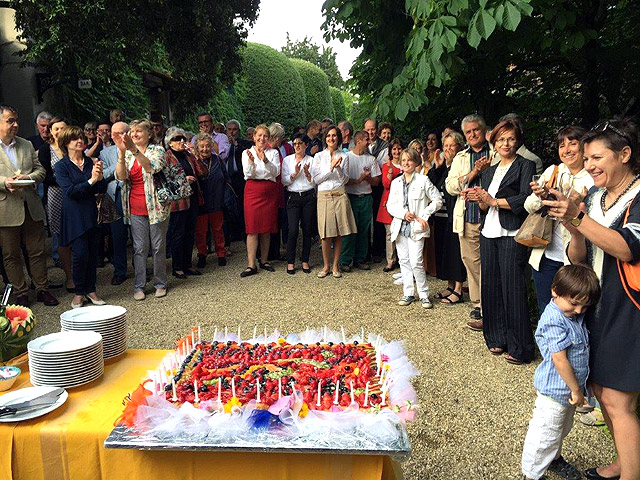 Celebrating Villa le Barone 's 40th birthday 